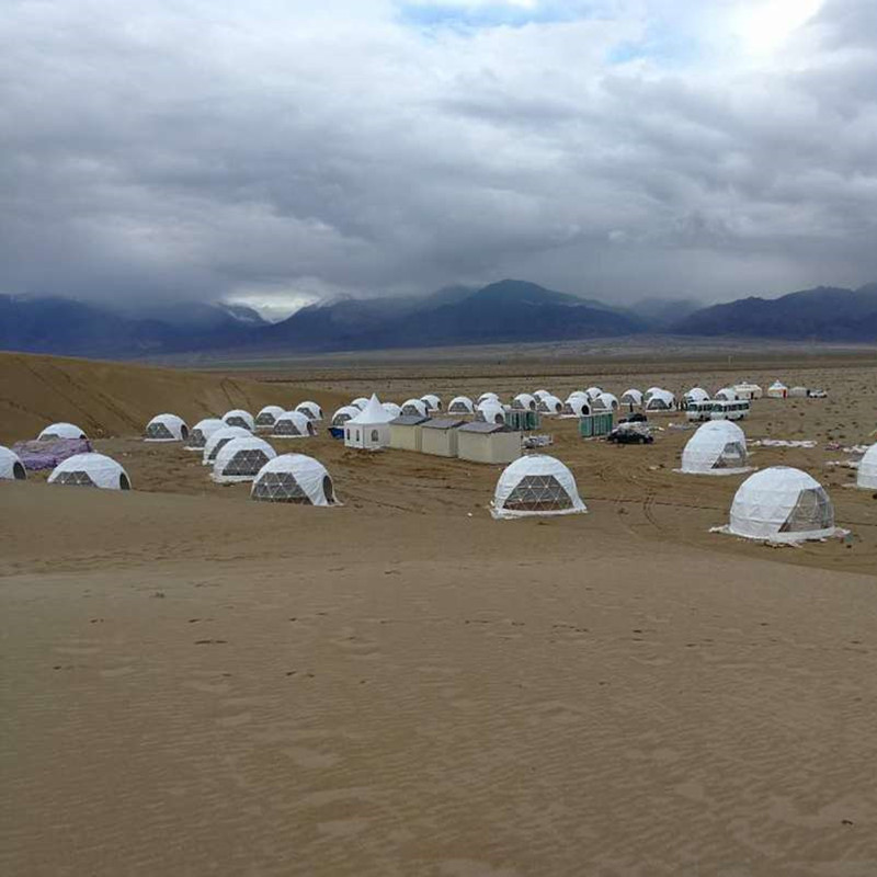 100 Tiendas De Campana Desert Domes Para Camping N37 Starry Sky En Dachaidan Qinghai China