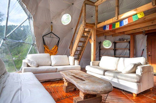  luxurious geodesic dome home